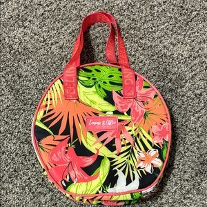 Emma & Chloe Tropical Floral Insulated Lunch Tote